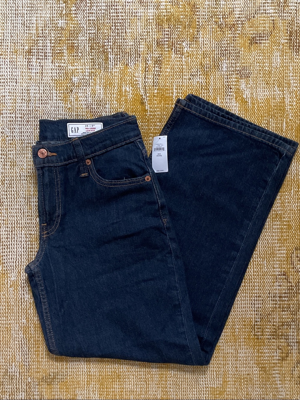 NWT Gap Women's Dark Indigo 90’s Low Rise